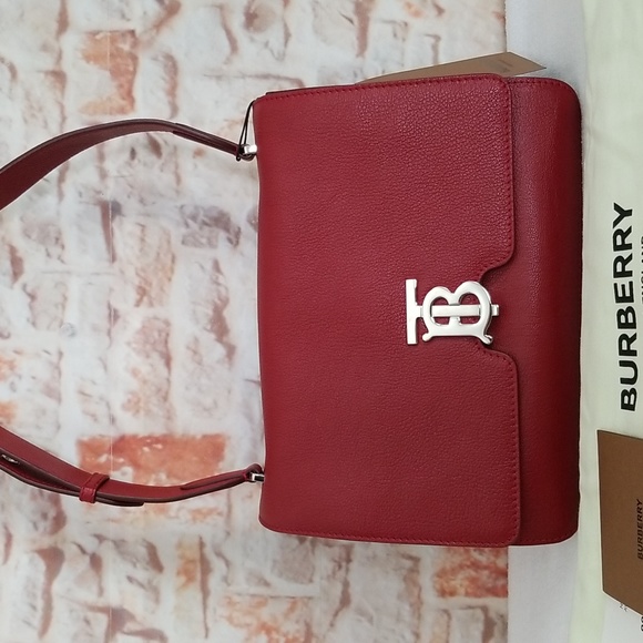 New Burberry Alice TB Leather Shoulder Bag - Picture 1 of 15